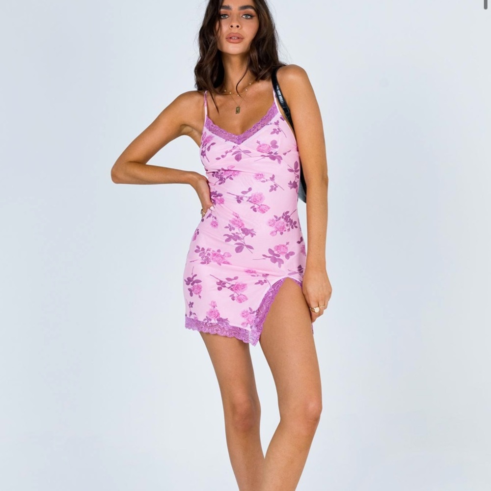 MotelRocks Coti mini dress dusky rose size 4